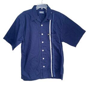 Vintage h.i.s. HIS Short Sleeve Shirt Cuban Bowling Henry I Siegel Size L
